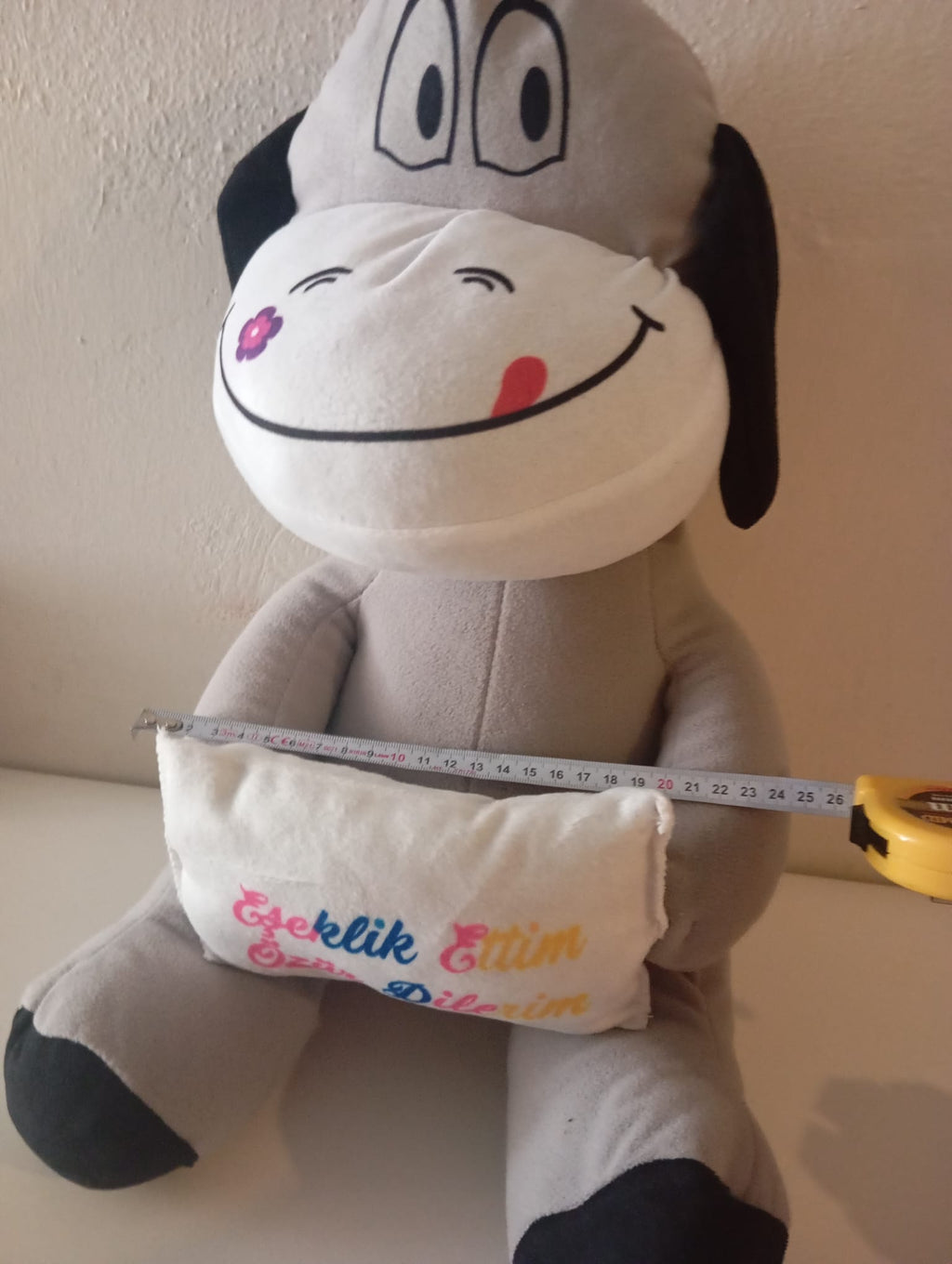 büyük boy peluş eşek