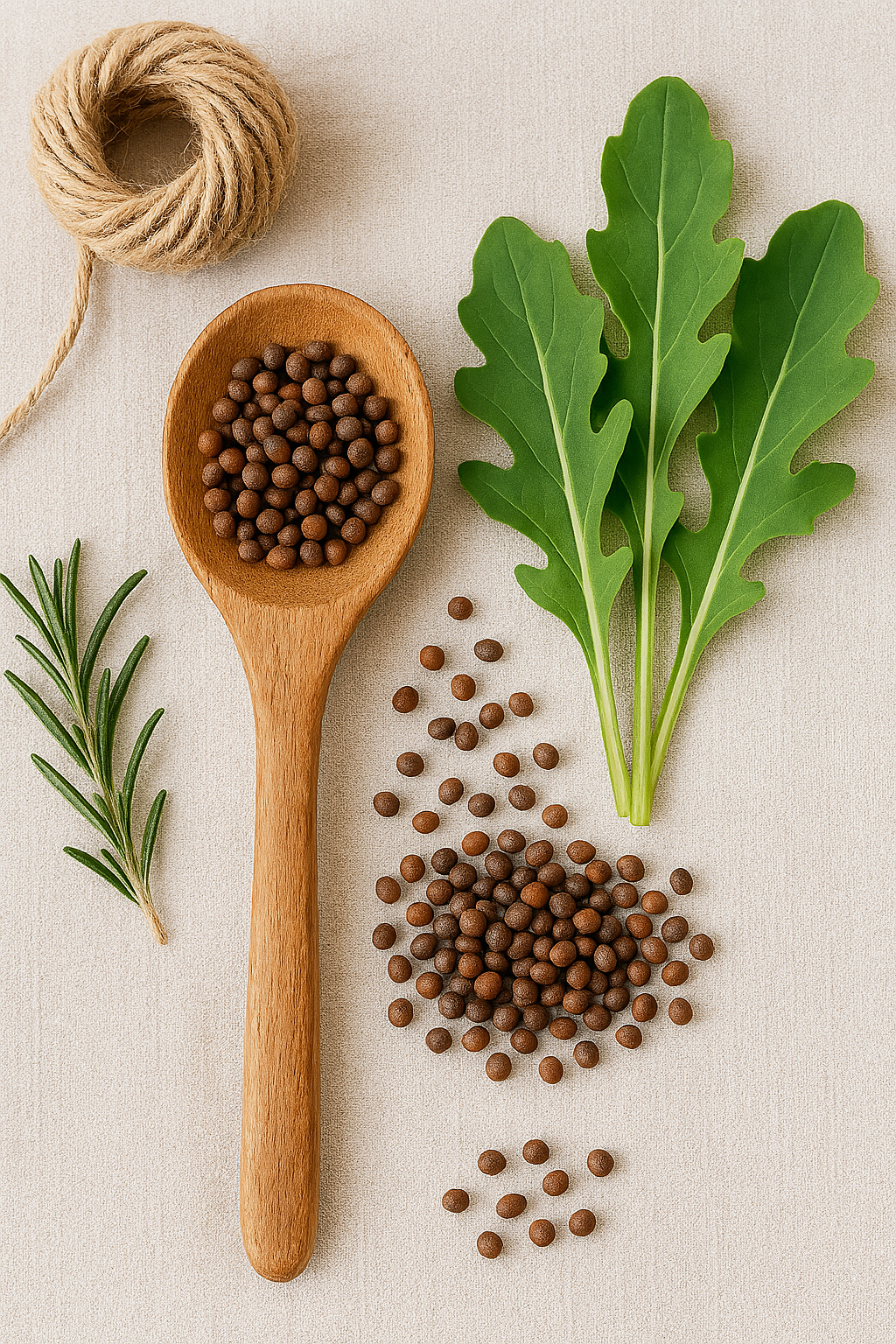 Bahçe Tipi Roka Tohumu 15g – Hızlı Büyüme & Biberimsi Lezzet